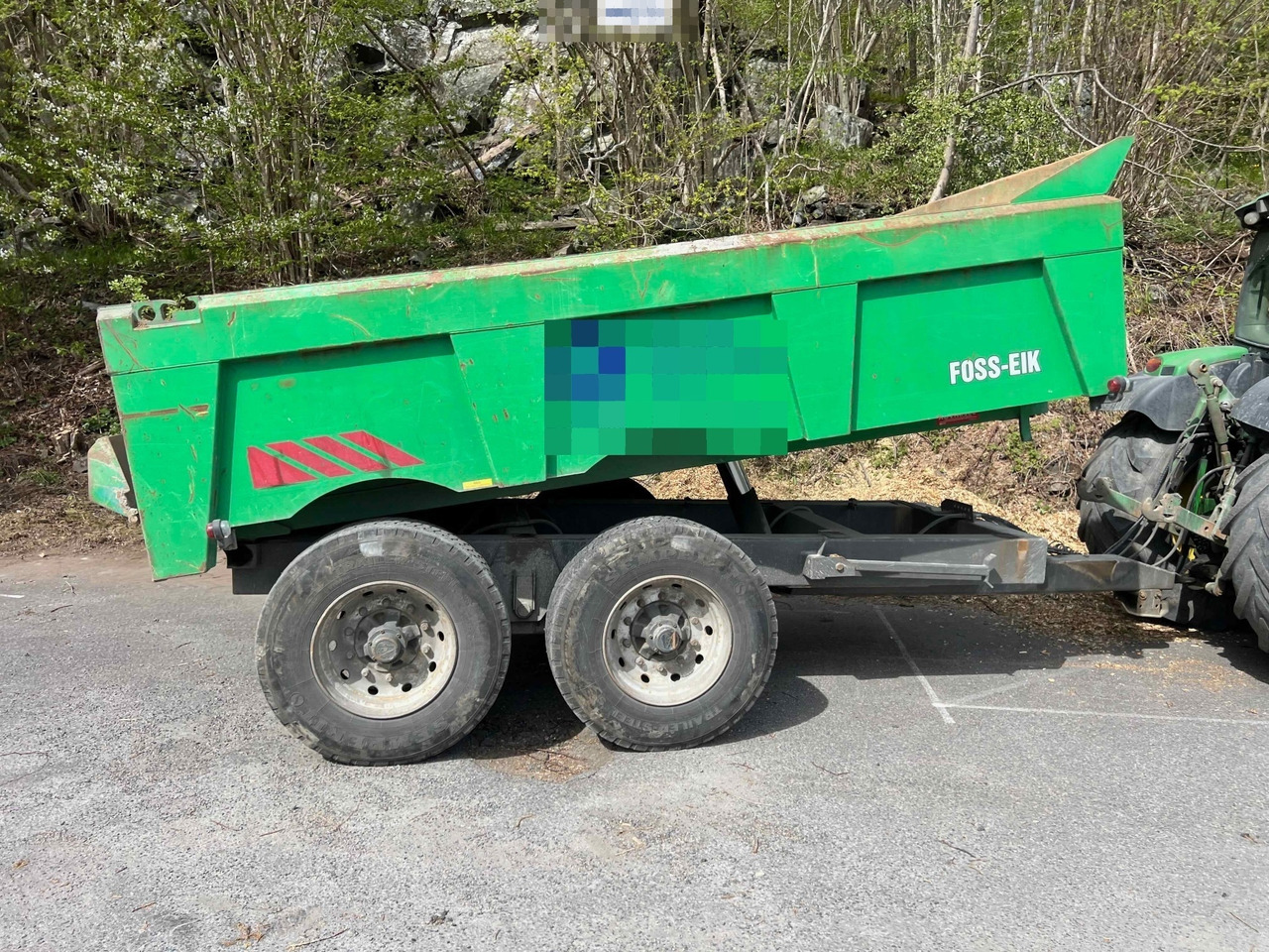 2020 Foss Eik 5.150 2 axle tractor trailer - Reboque agrícola: foto 1 2020 Foss Eik 5.150 2 axle tractor trailer - Reboque agrícola: foto 1