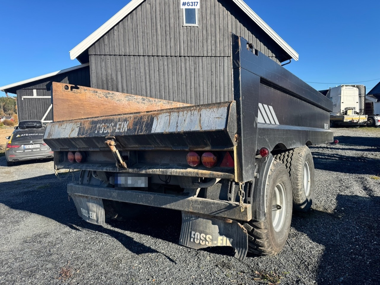 2020 Foss Eik Dumper Trailer. - Reboque basculante agrícola: foto 4 2020 Foss Eik Dumper Trailer. - Reboque basculante agrícola: foto 4