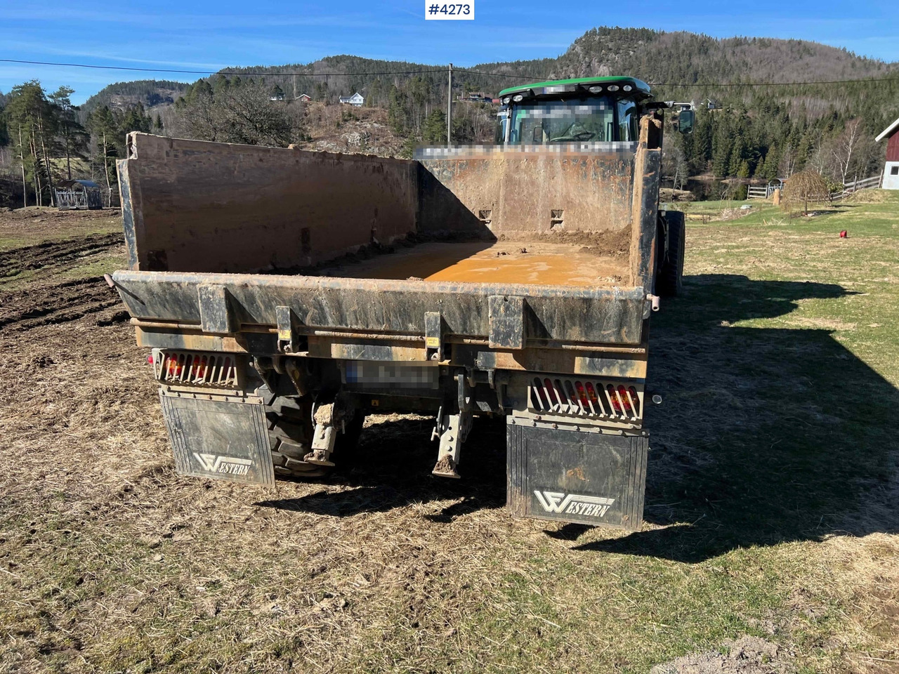 Reboque basculante agrícola 2020 Richard Western wf19DLH 2 axle dump trailer for tractor: foto 10 Reboque basculante agrícola 2020 Richard Western wf19DLH 2 axle dump trailer for tractor: foto 10
