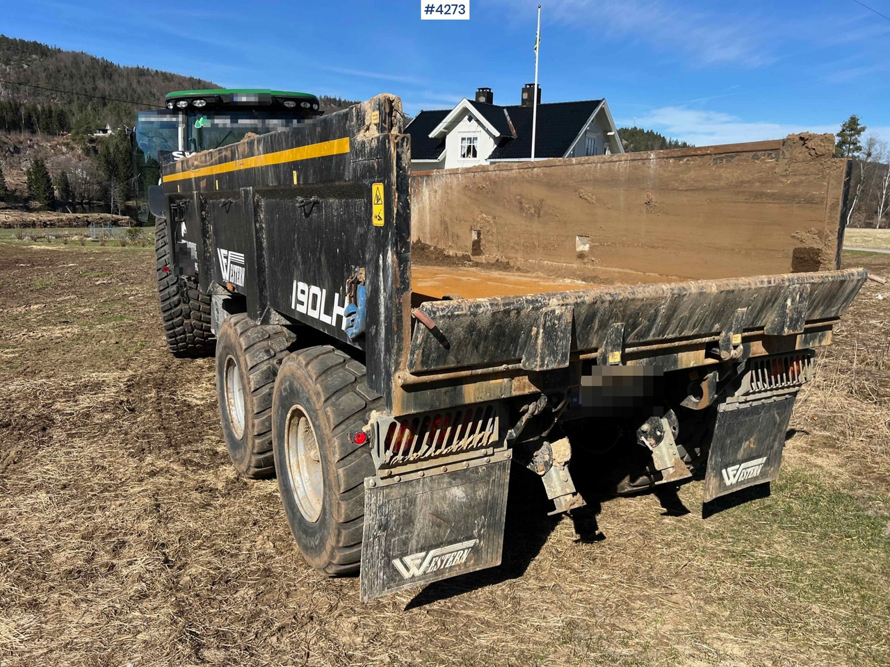Reboque basculante agrícola 2020 Richard Western wf19DLH 2 axle dump trailer for tractor: foto 6 Reboque basculante agrícola 2020 Richard Western wf19DLH 2 axle dump trailer for tractor: foto 6