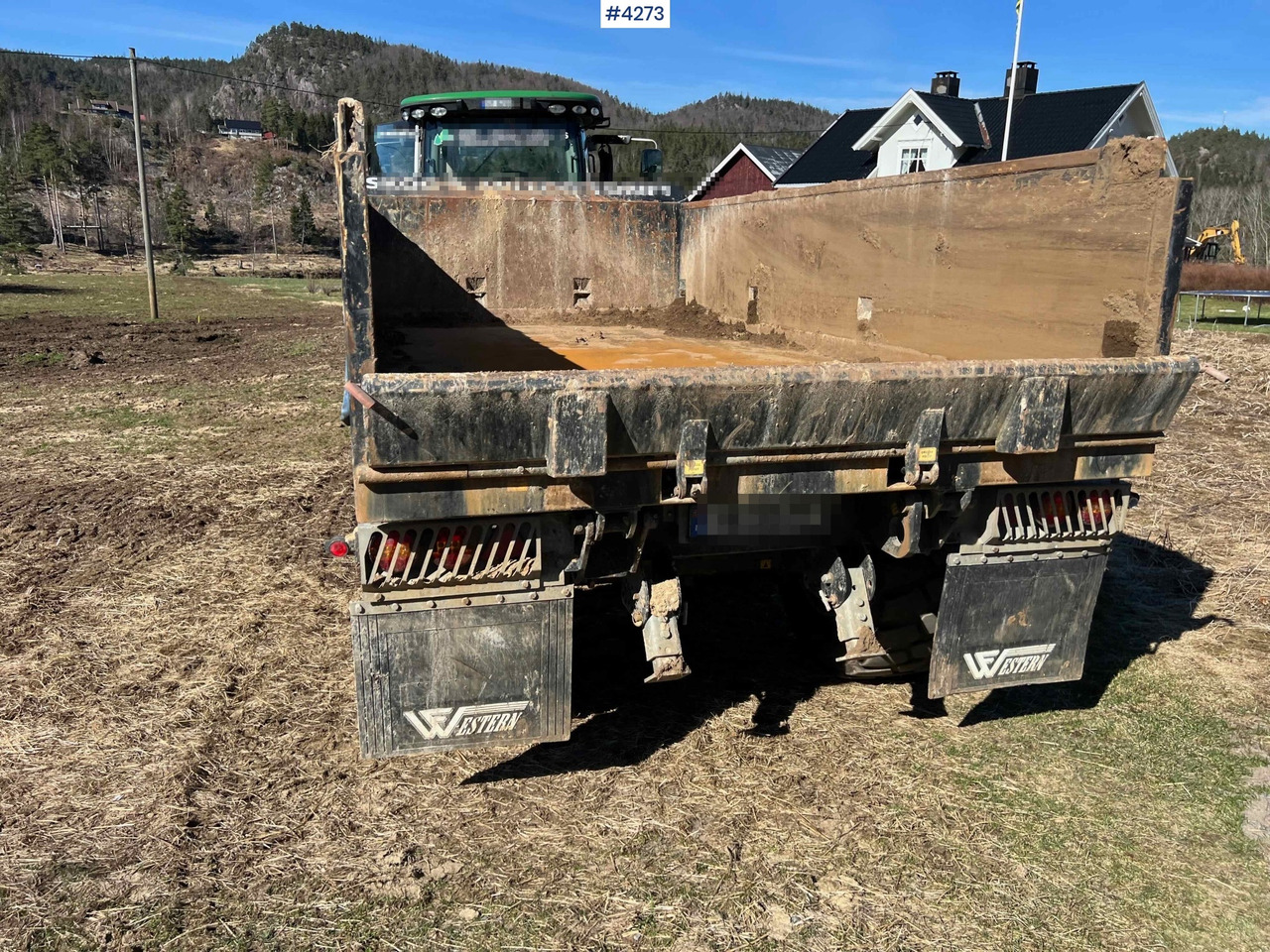 Reboque basculante agrícola 2020 Richard Western wf19DLH 2 axle dump trailer for tractor: foto 7 Reboque basculante agrícola 2020 Richard Western wf19DLH 2 axle dump trailer for tractor: foto 7