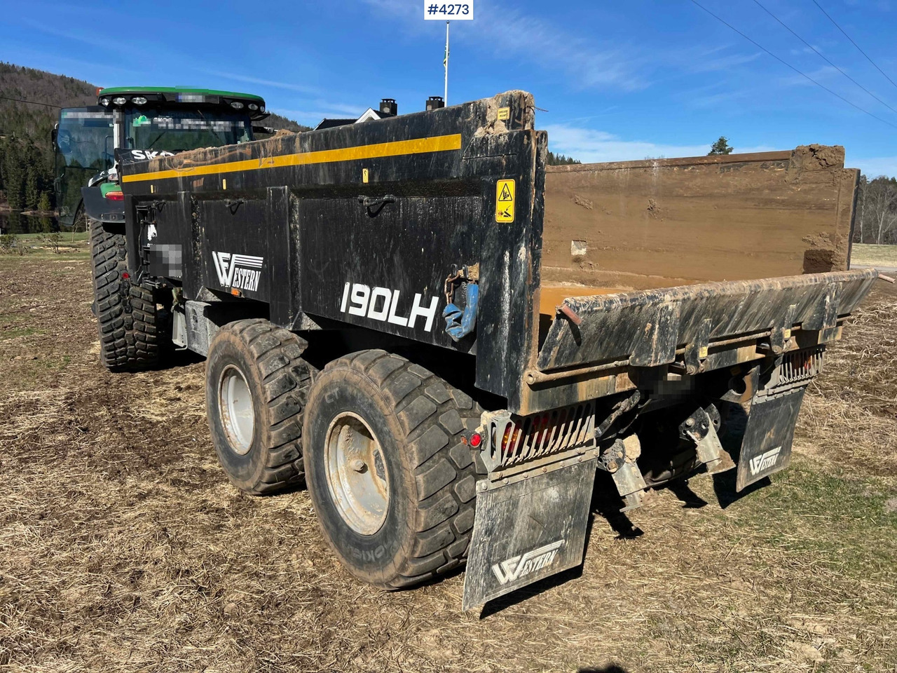 2020 Richard Western wf19DLH 2 axle dump trailer for tractor - Reboque basculante agrícola: foto 5 2020 Richard Western wf19DLH 2 axle dump trailer for tractor - Reboque basculante agrícola: foto 5