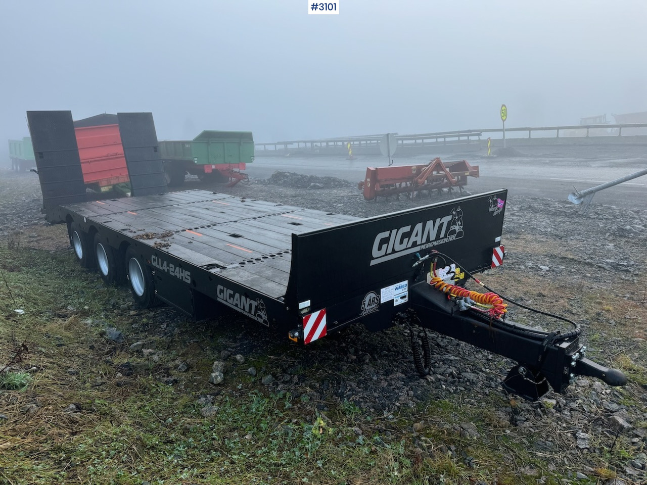 2021 Gigant Machine trailer with drive bridges - Reboque baixa: foto 4 2021 Gigant Machine trailer with drive bridges - Reboque baixa: foto 4