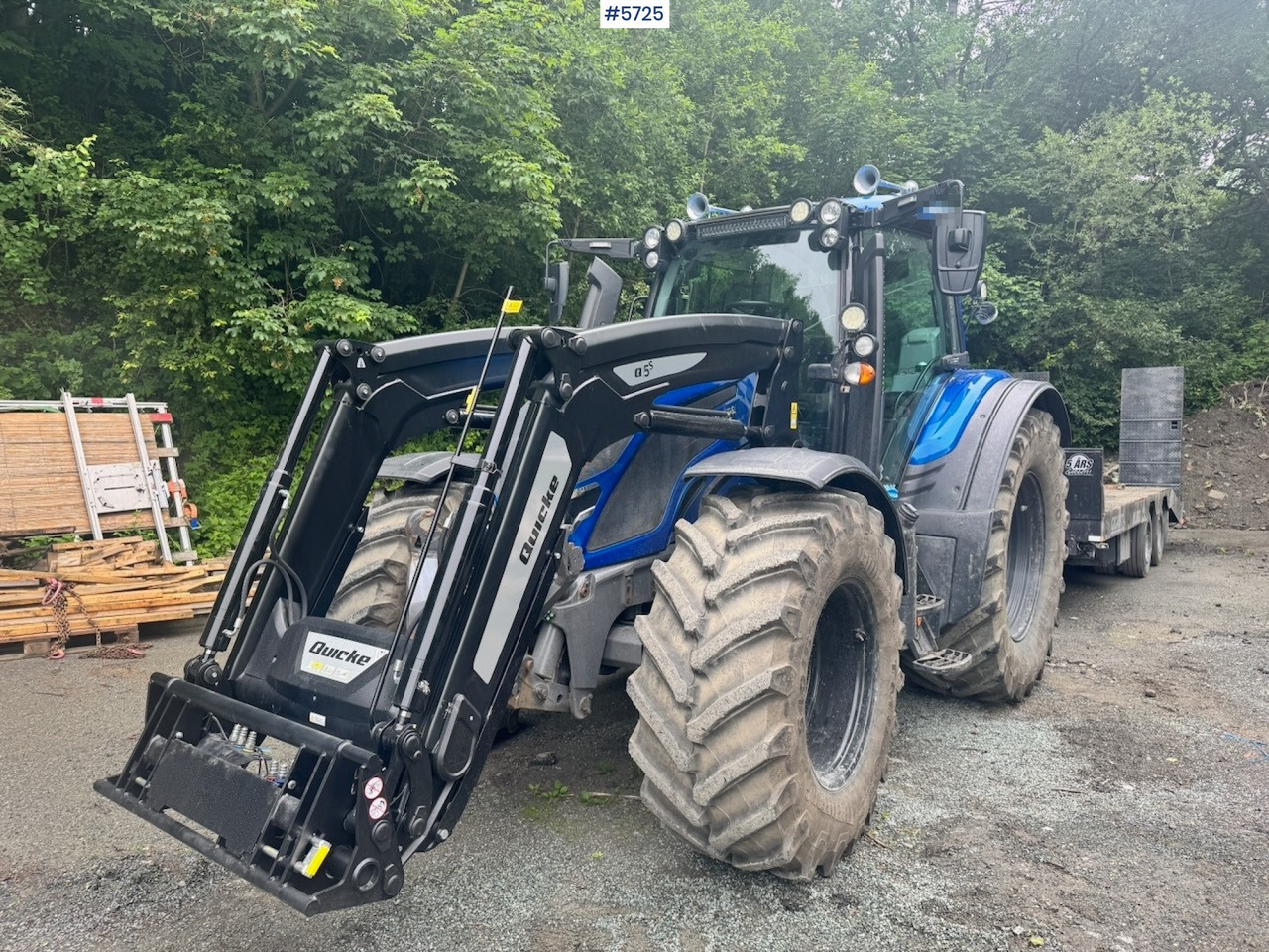2022 Valtra N175 4x4 w/ Front loader, Hydraulics, Bucket and Pallet forks. Overhauled. - Trator: foto 1 2022 Valtra N175 4x4 w/ Front loader, Hydraulics, Bucket and Pallet forks. Overhauled. - Trator: foto 1