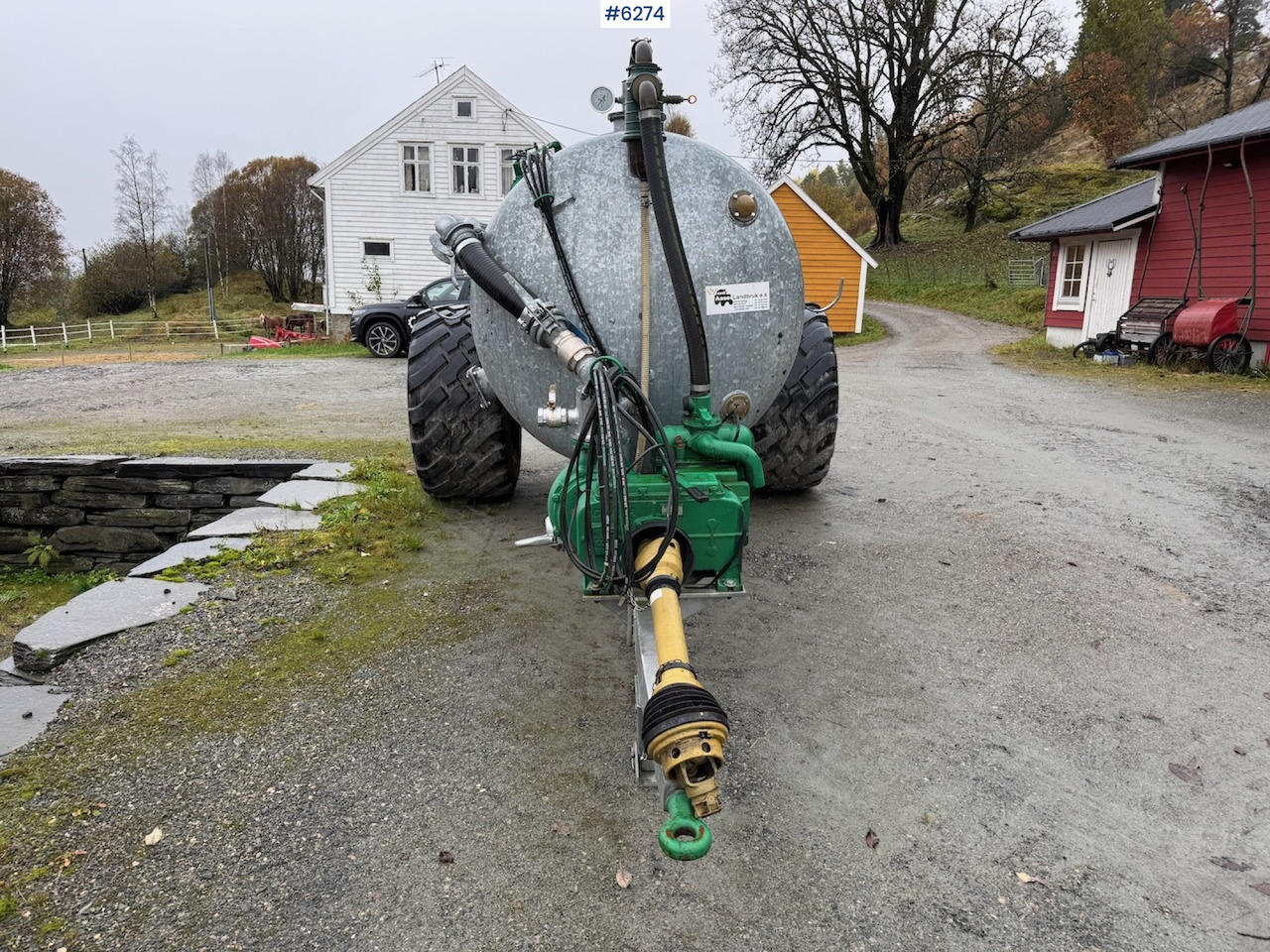 2024 Garcia C-60 6000 liter manure wagon w/ vacuum, combi and cannon. - Cisterna de chorume: foto 3 2024 Garcia C-60 6000 liter manure wagon w/ vacuum, combi and cannon. - Cisterna de chorume: foto 3