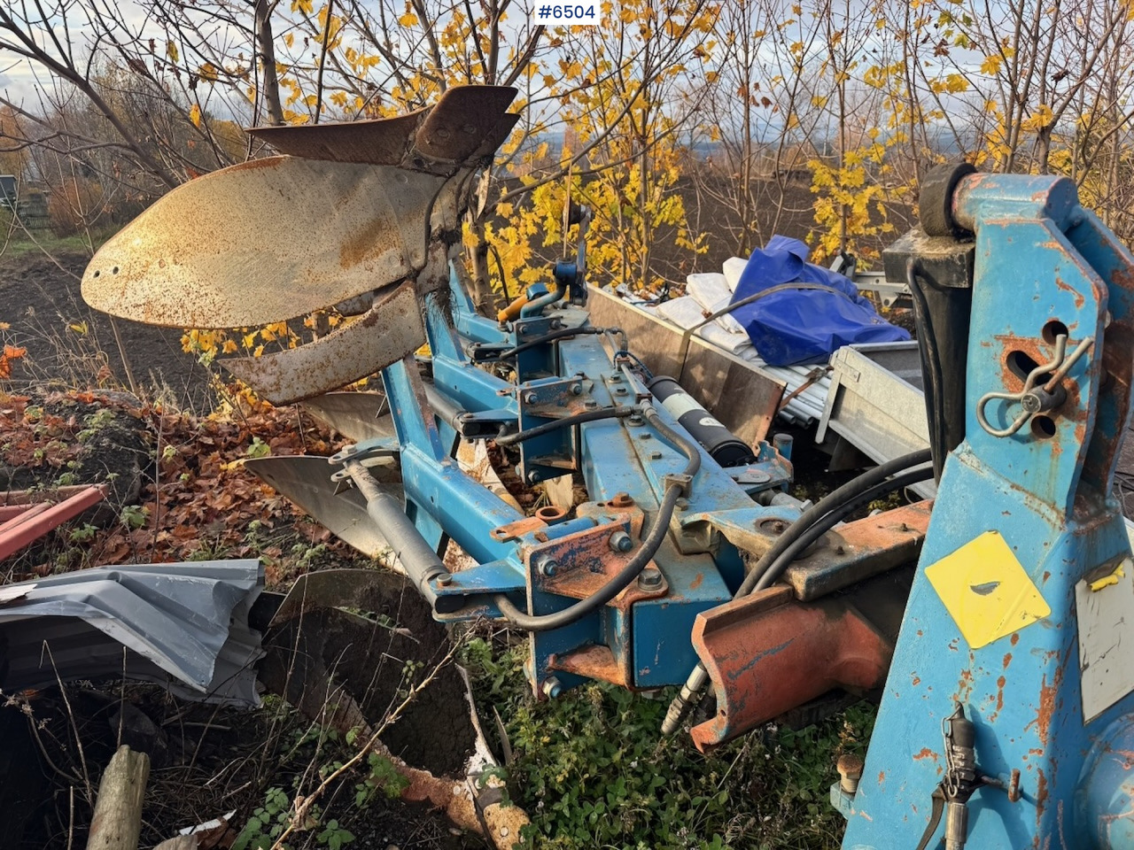 Approx. 1995 Øverum 3-furrow reversible plough - Maquina para lavrar a terra: foto 2 Approx. 1995 Øverum 3-furrow reversible plough - Maquina para lavrar a terra: foto 2