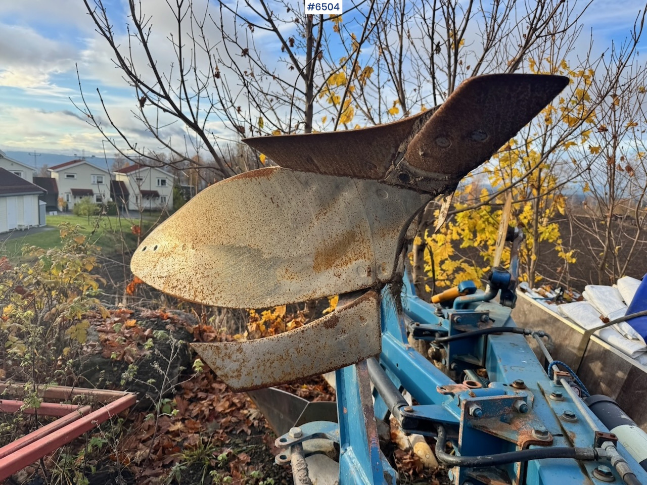 Approx. 1995 Øverum 3-furrow reversible plough - Maquina para lavrar a terra: foto 4 Approx. 1995 Øverum 3-furrow reversible plough - Maquina para lavrar a terra: foto 4