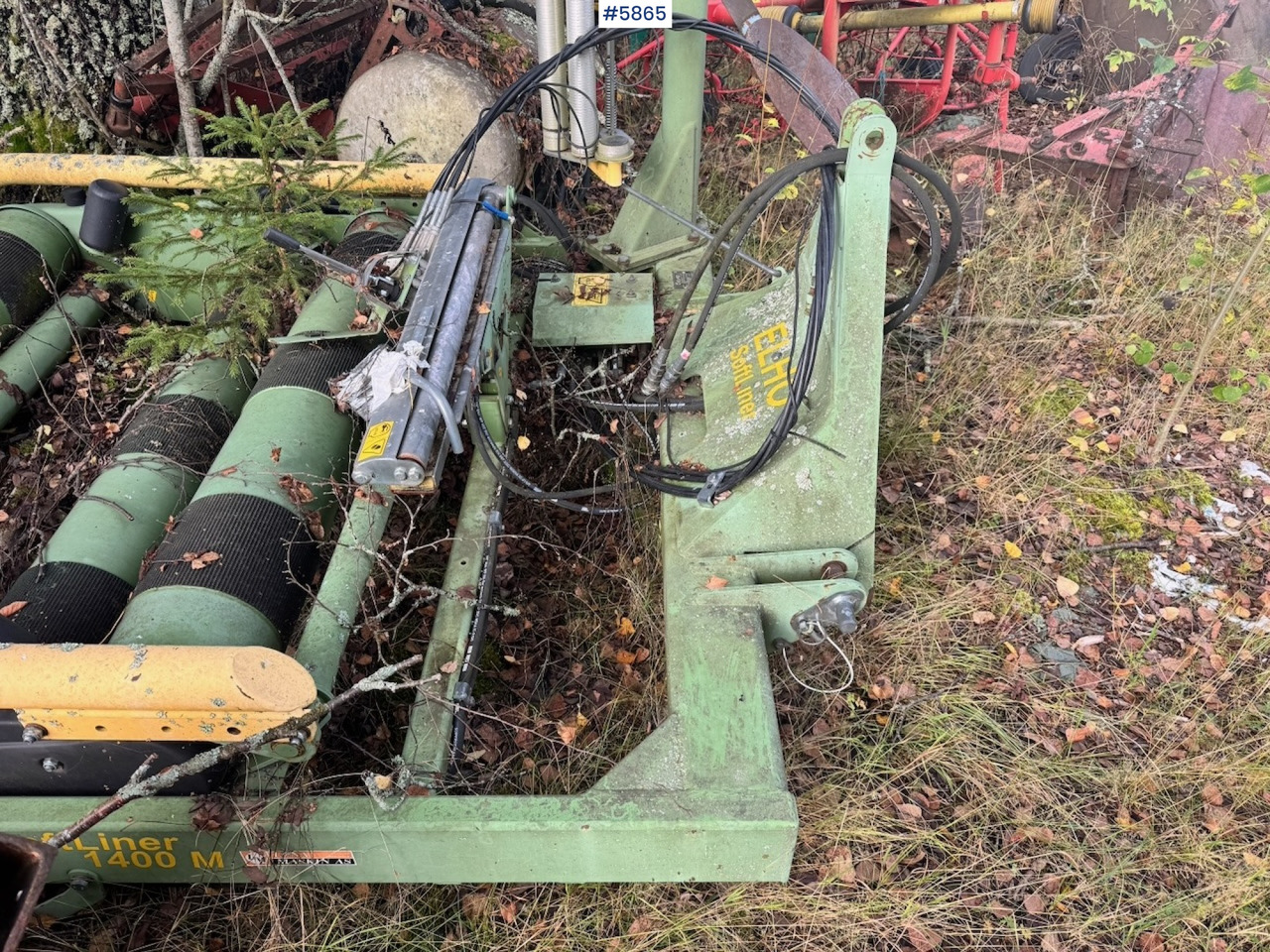 Locação de  Ca. 2007 Elho 1400RF Round bale wrapper Ca. 2007 Elho 1400RF Round bale wrapper: foto 7