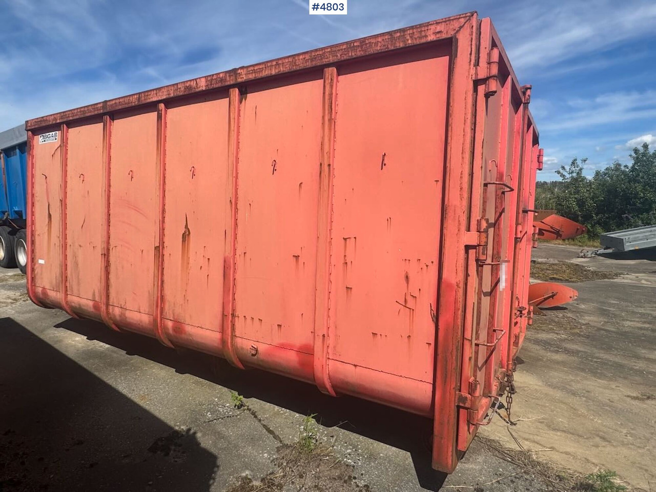 Container on hook frame - Contentor ampliroll: foto 4 Container on hook frame - Contentor ampliroll: foto 4