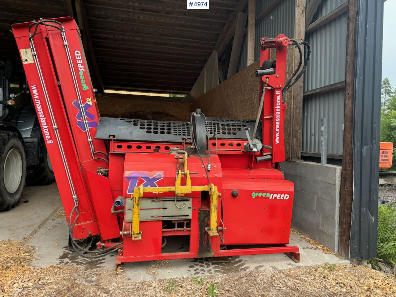 2008 Hakki Pilke 1X 42 Greenspeed wood chipper - Equipamento florestal: foto 1 2008 Hakki Pilke 1X 42 Greenspeed wood chipper - Equipamento florestal: foto 1