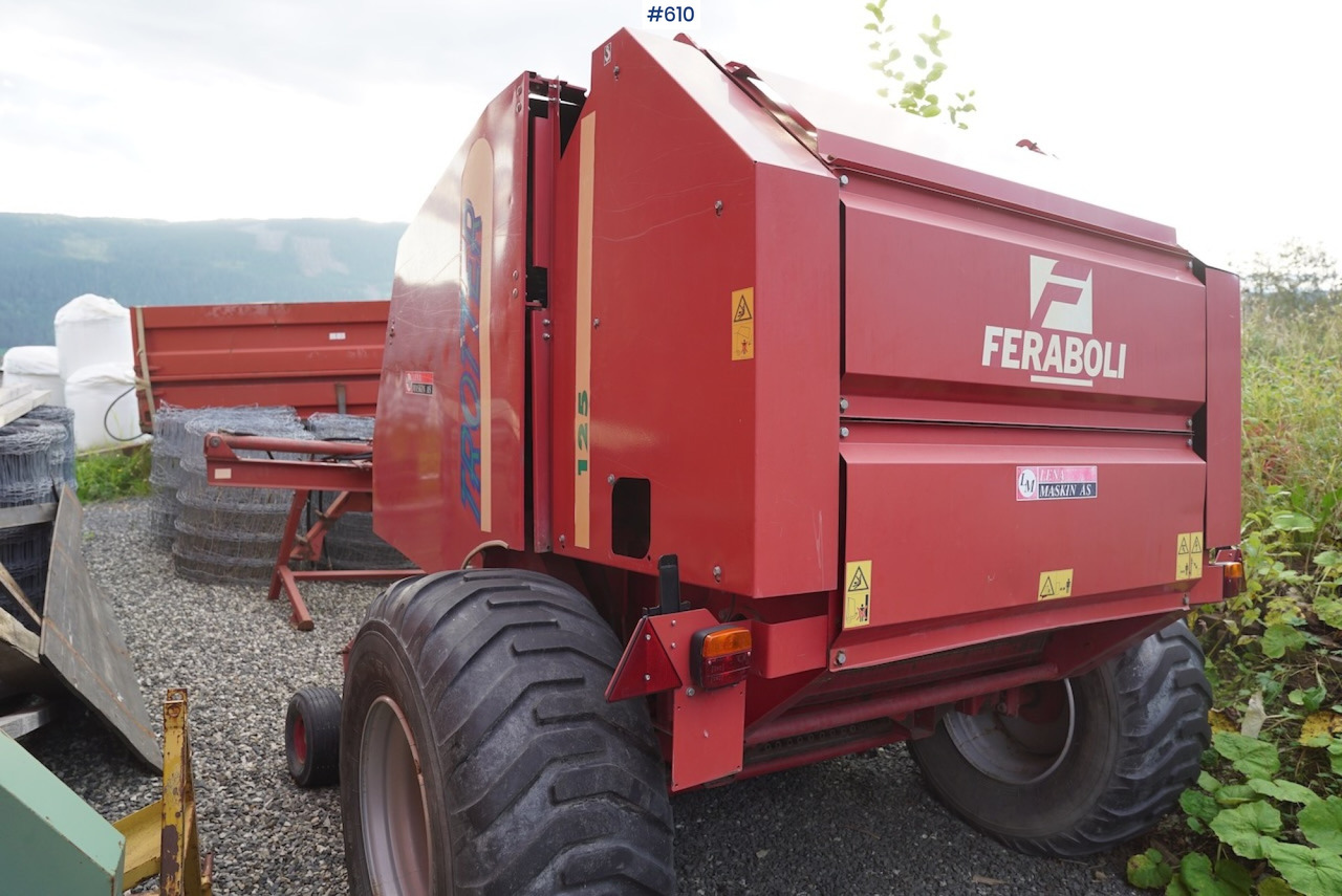Feraboli Trotter 125 round baler - Máquina para produção de feno: foto 5 Feraboli Trotter 125 round baler - Máquina para produção de feno: foto 5