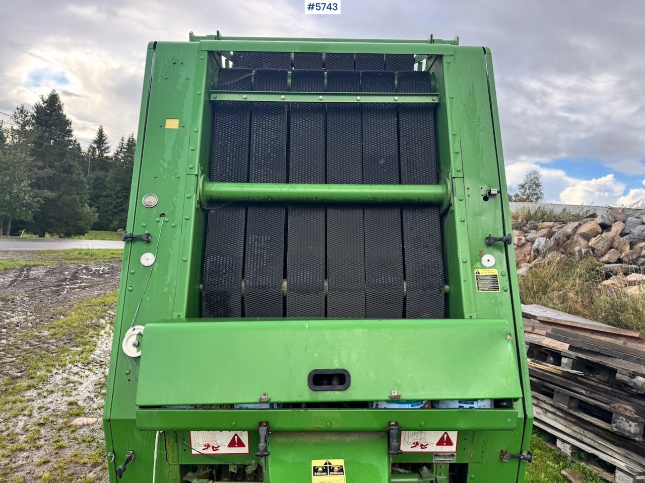 Máquina para produção de feno John Deere 550 Round Baler.: foto 9 Máquina para produção de feno John Deere 550 Round Baler.: foto 9