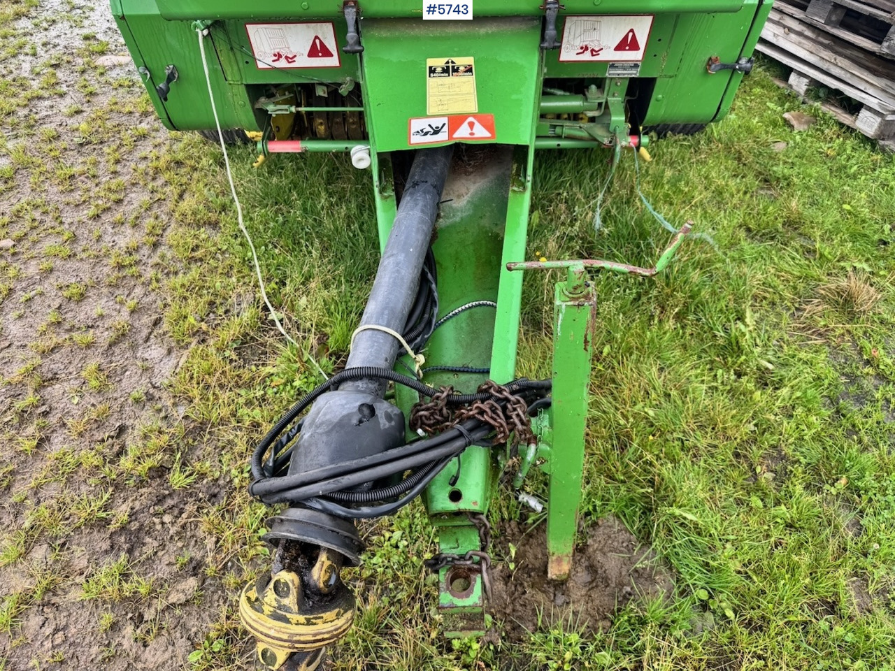 Máquina para produção de feno John Deere 550 Round Baler.: foto 19 Máquina para produção de feno John Deere 550 Round Baler.: foto 19