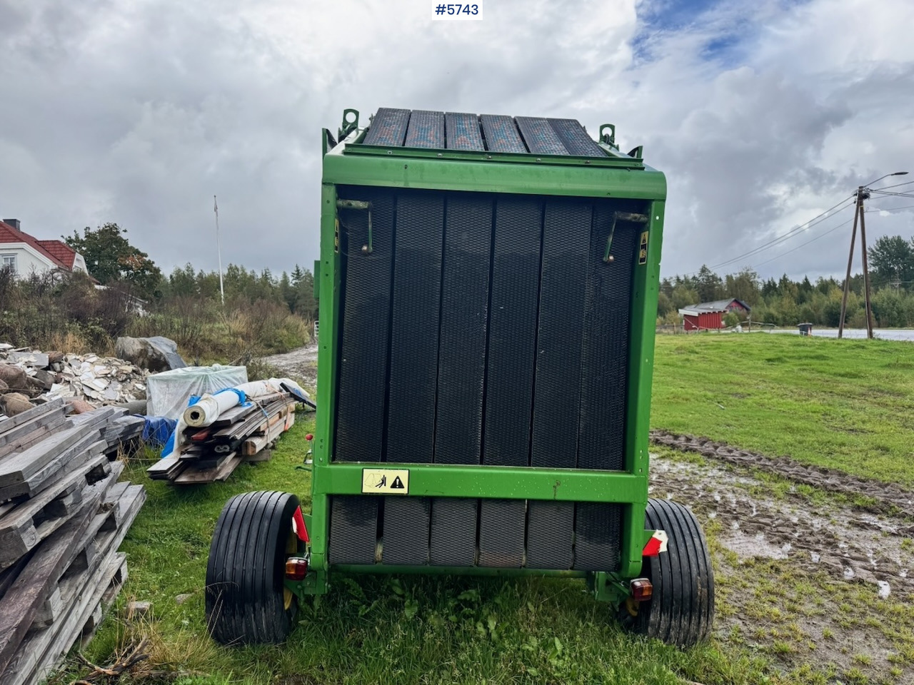 Máquina para produção de feno John Deere 550 Round Baler.: foto 6 Máquina para produção de feno John Deere 550 Round Baler.: foto 6