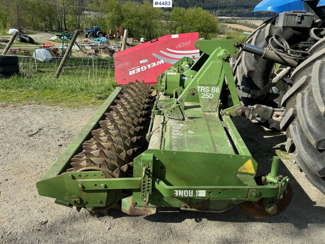 Krone TRS 86 Rotary Tiller - Maquina para lavrar a terra: foto 4 Krone TRS 86 Rotary Tiller - Maquina para lavrar a terra: foto 4