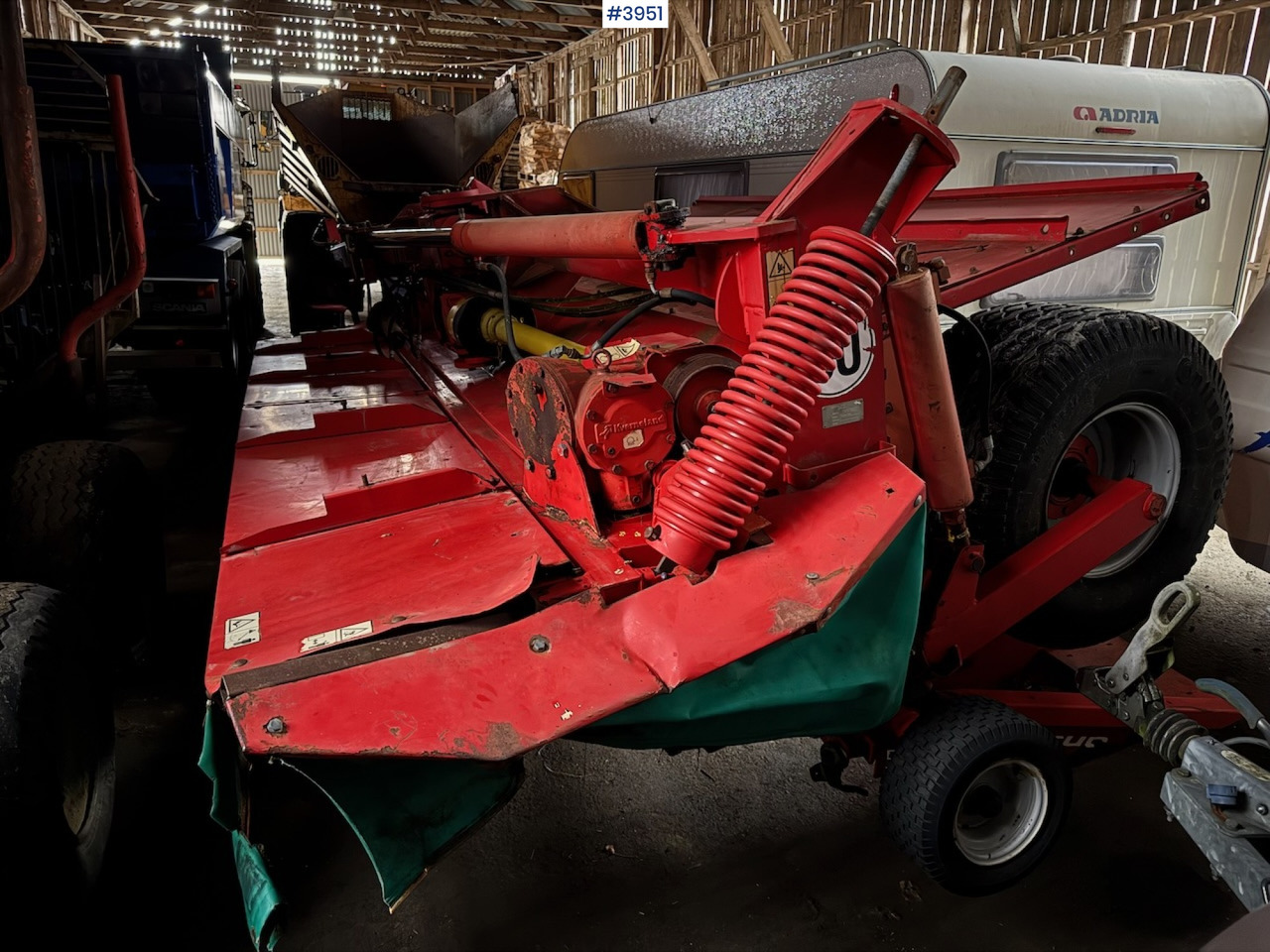 Kverneland Taarup 4040 C Mowing machine w/undercarriage - Máquina para produção de feno: foto 5 Kverneland Taarup 4040 C Mowing machine w/undercarriage - Máquina para produção de feno: foto 5