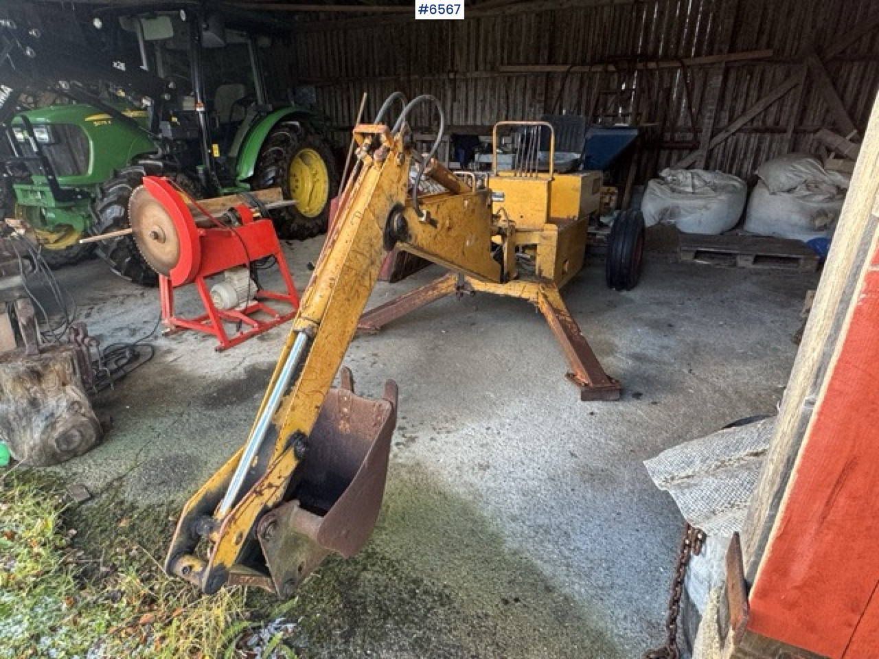 Minigigant GS 210 mini excavator with 2 buckets - Escavadeira: foto 3 Minigigant GS 210 mini excavator with 2 buckets - Escavadeira: foto 3