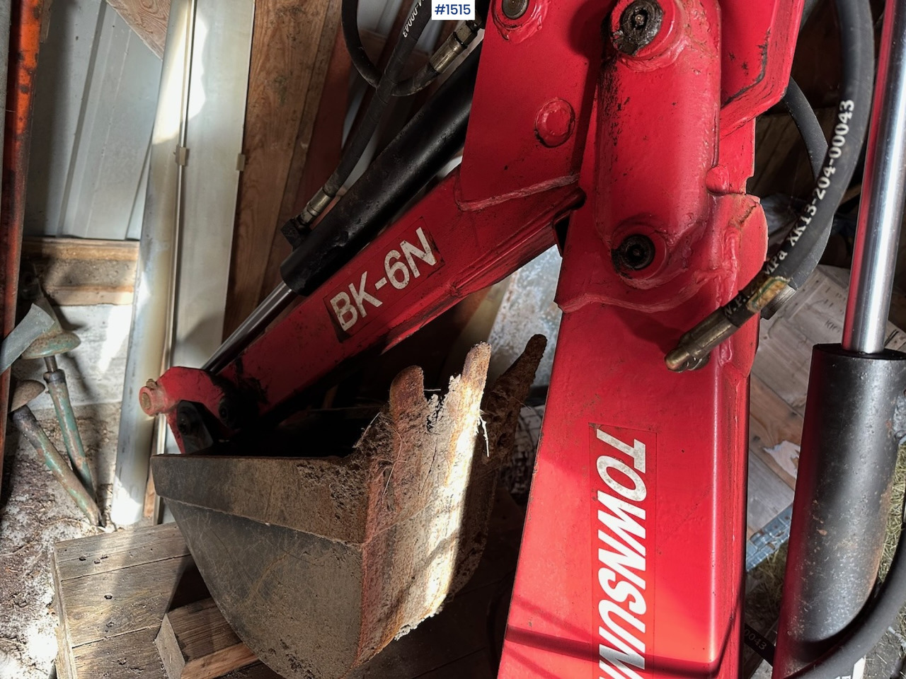 Maquina para lavrar a terra Townsunny BK-6N digger for tractor: foto 10