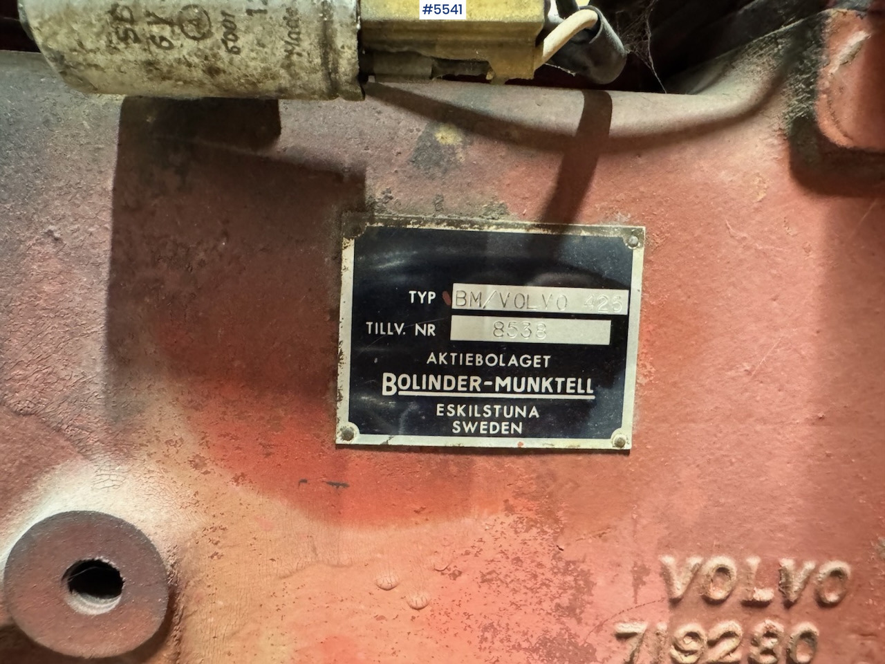 Trator Volvo BM 425 4x2 Tractor.: foto 14