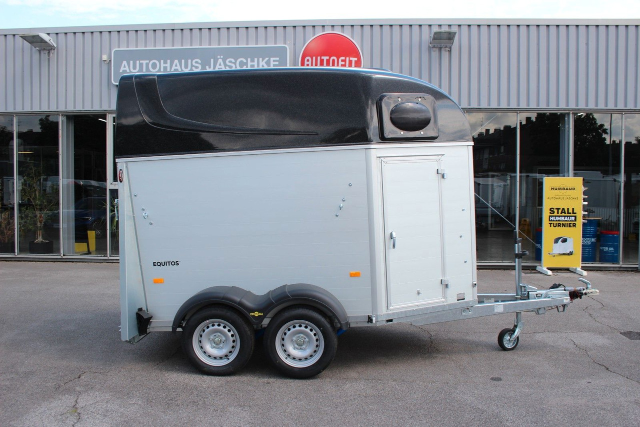 Humbaur Equitos Alu Plus 2400 Pferdeanhänger Sattelkamme - Reboque transporte de gado: foto 2 Humbaur Equitos Alu Plus 2400 Pferdeanhänger Sattelkamme - Reboque transporte de gado: foto 2