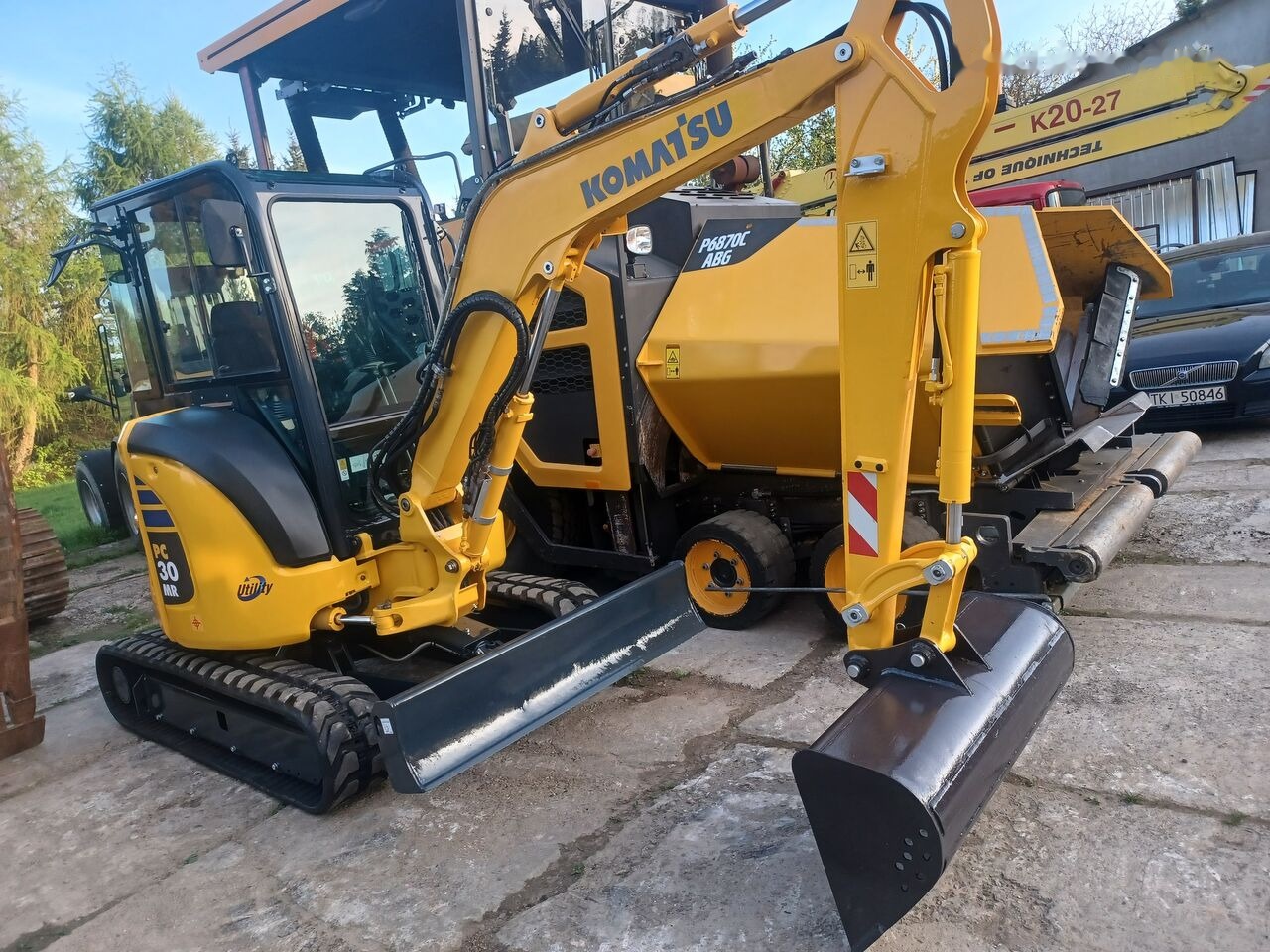 Mini escavadeira Komatsu PC30MR-3: foto 16
