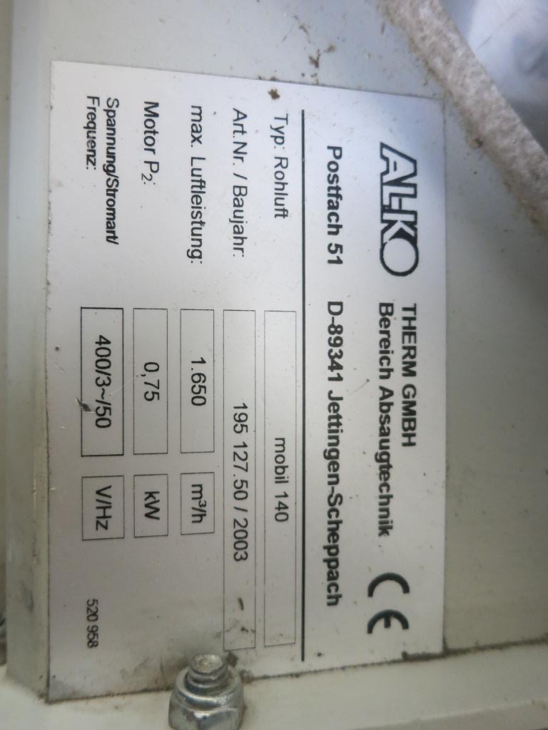 ALKO Mobil 140 - Equipamento de climatização industrial: foto 5 ALKO Mobil 140 - Equipamento de climatização industrial: foto 5