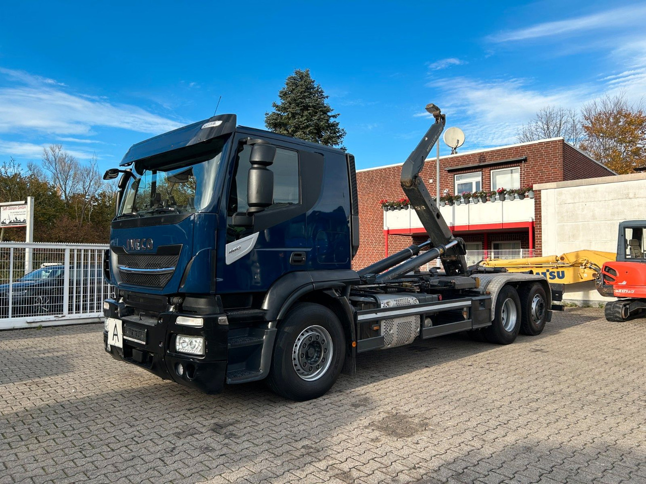 Iveco 460 Stralis MEILLER Abroller mit LIft-Lenkachse - Caminhão polibenne: foto 1 Iveco 460 Stralis MEILLER Abroller mit LIft-Lenkachse - Caminhão polibenne: foto 1