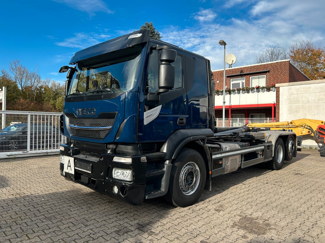 Iveco 460 Stralis MEILLER Abroller mit LIft-Lenkachse - Caminhão polibenne: foto 3 Iveco 460 Stralis MEILLER Abroller mit LIft-Lenkachse - Caminhão polibenne: foto 3