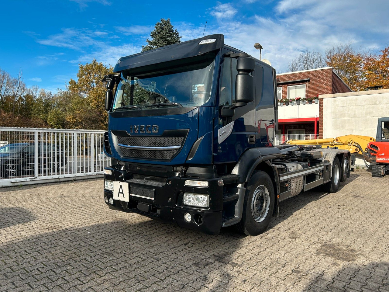 Iveco 460 Stralis MEILLER Abroller mit LIft-Lenkachse - Caminhão polibenne: foto 2 Iveco 460 Stralis MEILLER Abroller mit LIft-Lenkachse - Caminhão polibenne: foto 2