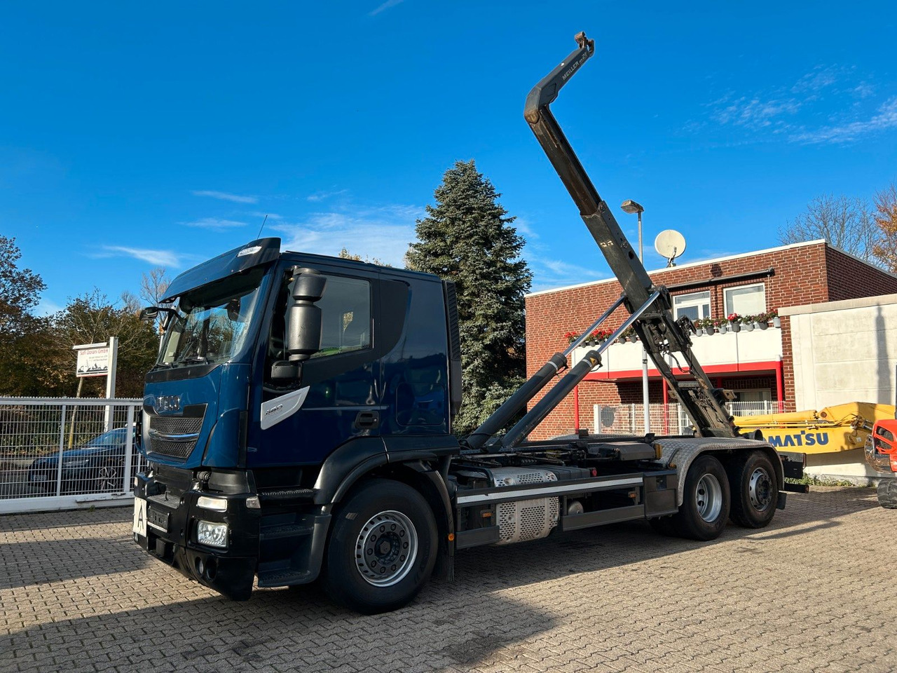 Iveco 460 Stralis MEILLER Abroller mit LIft-Lenkachse - Caminhão polibenne: foto 5 Iveco 460 Stralis MEILLER Abroller mit LIft-Lenkachse - Caminhão polibenne: foto 5