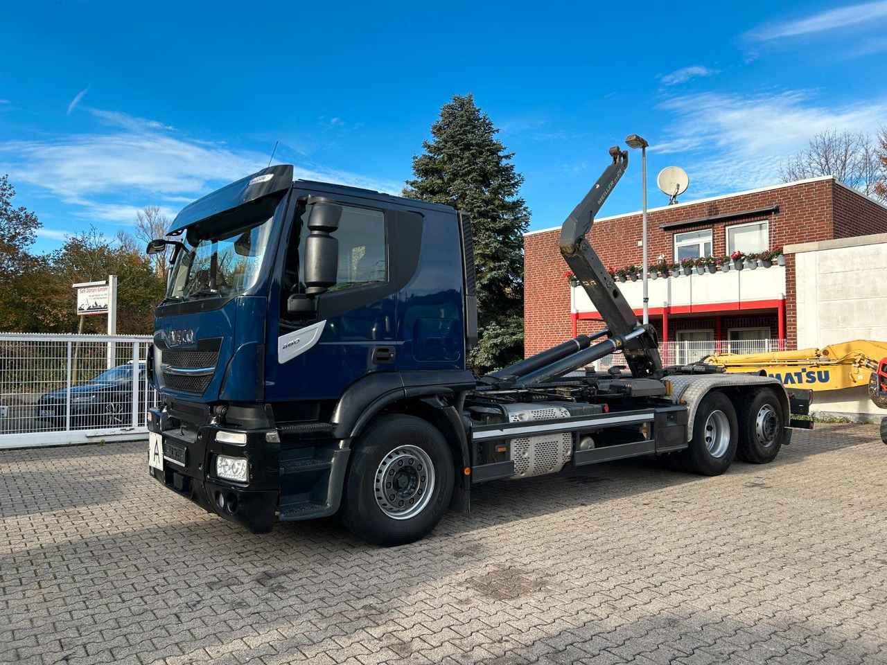 Iveco 460 Stralis MEILLER Abroller mit LIft-Lenkachse - Caminhão polibenne: foto 4 Iveco 460 Stralis MEILLER Abroller mit LIft-Lenkachse - Caminhão polibenne: foto 4