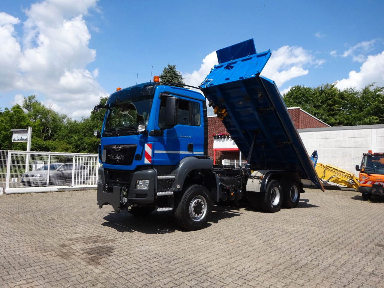 MAN 26.420 TGS MEILER 3Skipper + Bordmatik 6x6 - Caminhão basculante, Caminhão grua: foto 1 MAN 26.420 TGS MEILER 3Skipper + Bordmatik 6x6 - Caminhão basculante, Caminhão grua: foto 1