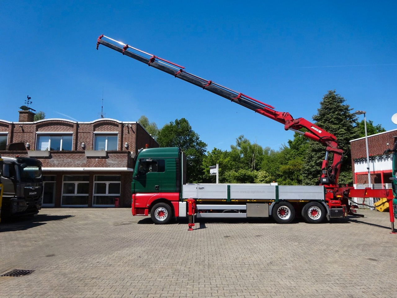 MAN 26.480 TGX + MKG HLK531 Kran +Lift-Lenkachse - Caminhão grua: foto 1 MAN 26.480 TGX + MKG HLK531 Kran +Lift-Lenkachse - Caminhão grua: foto 1