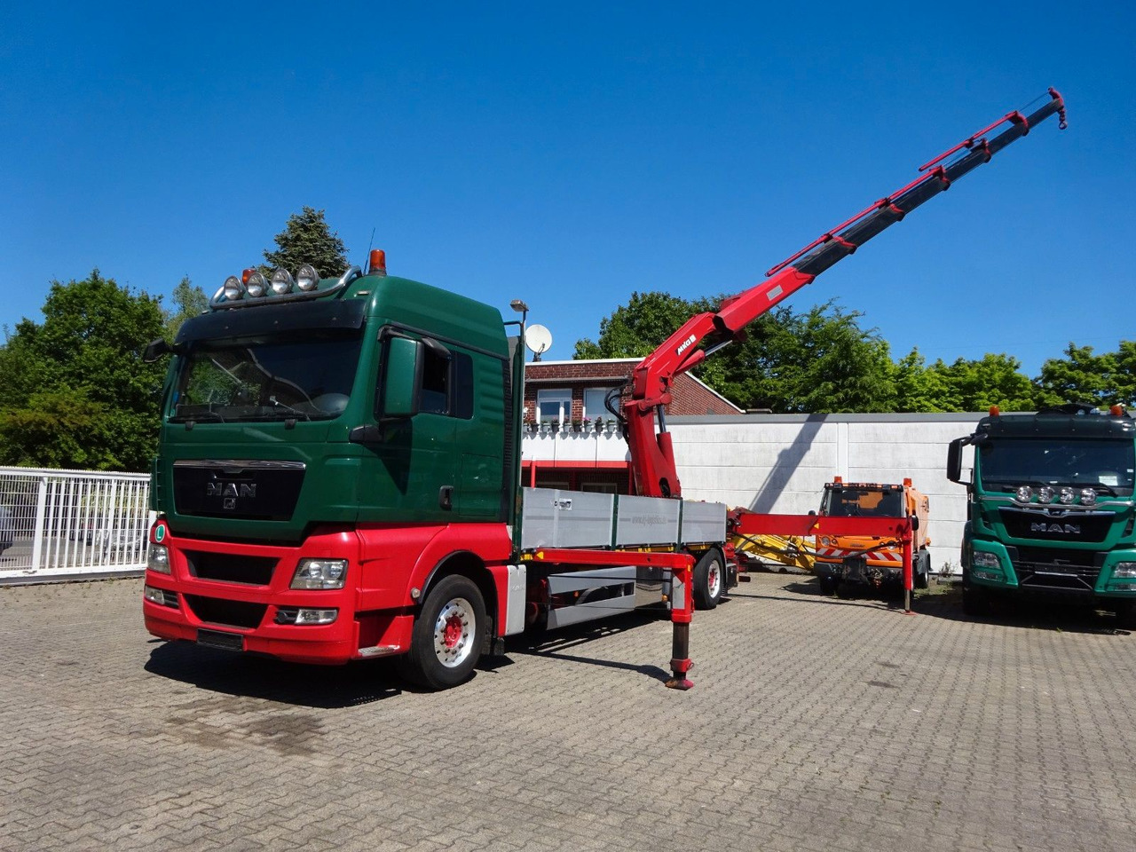 MAN 26.480 TGX + MKG HLK531 Kran +Lift-Lenkachse - Caminhão grua: foto 5 MAN 26.480 TGX + MKG HLK531 Kran +Lift-Lenkachse - Caminhão grua: foto 5