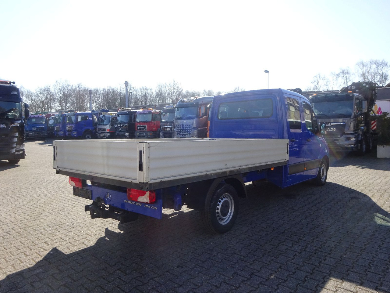 Mercedes-Benz Sprinter 314 CDI Pritsche Doppelkabiene 4x2 - Furgão caixa aberta, Carrinha cabine dupla: foto 5 Mercedes-Benz Sprinter 314 CDI Pritsche Doppelkabiene 4x2 - Furgão caixa aberta, Carrinha cabine dupla: foto 5