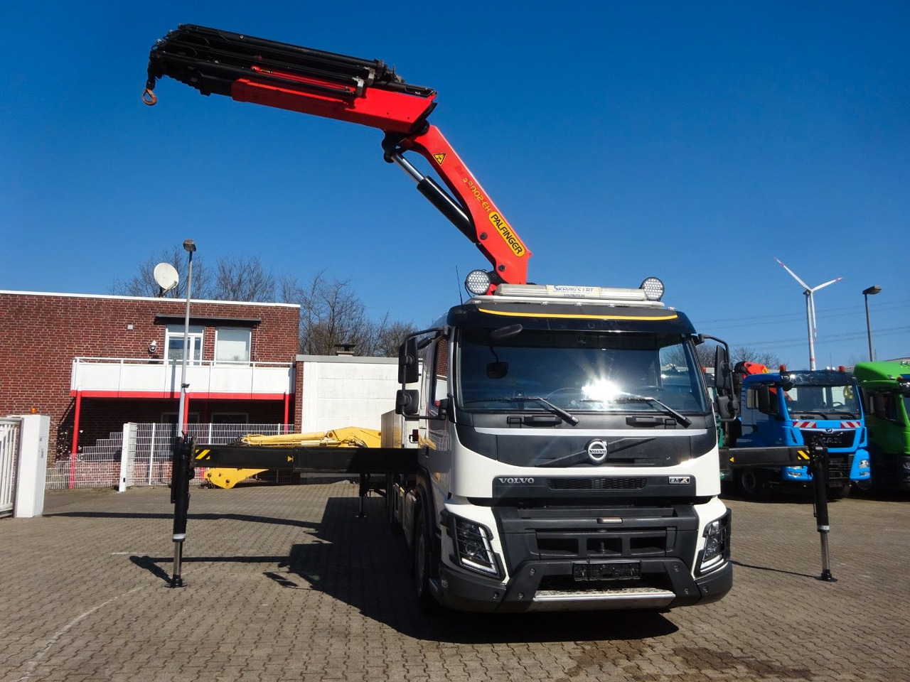 Caminhão grua nuevo Volvo FMX 540 Pritsche + PK 33002 Kran 6x2: foto 7
