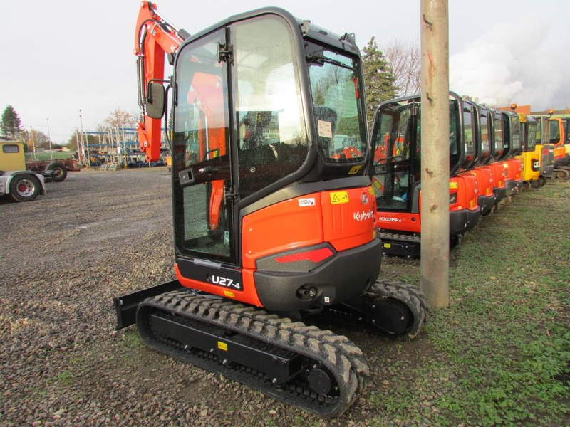 Kubota U 27-4 HI Minibagger 36.500 EUR - Mini escavadeira: foto 4 Kubota U 27-4 HI Minibagger 36.500 EUR - Mini escavadeira: foto 4