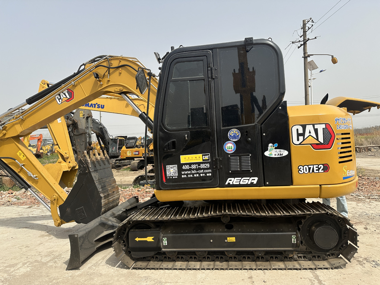 CATERPILLAR 307E2 - Mini escavadeira: foto 1 CATERPILLAR 307E2 - Mini escavadeira: foto 1