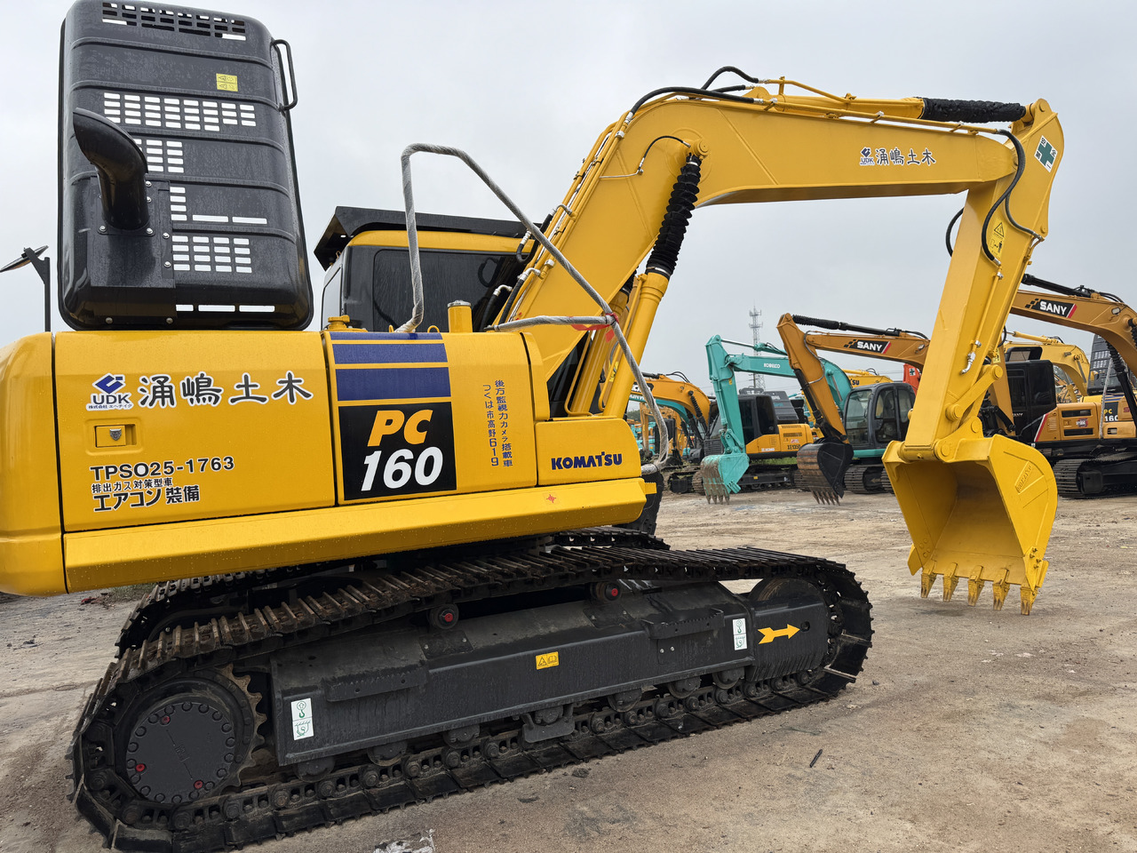 KOMATSU PC160 - Escavadora de rastos: foto 2 KOMATSU PC160 - Escavadora de rastos: foto 2