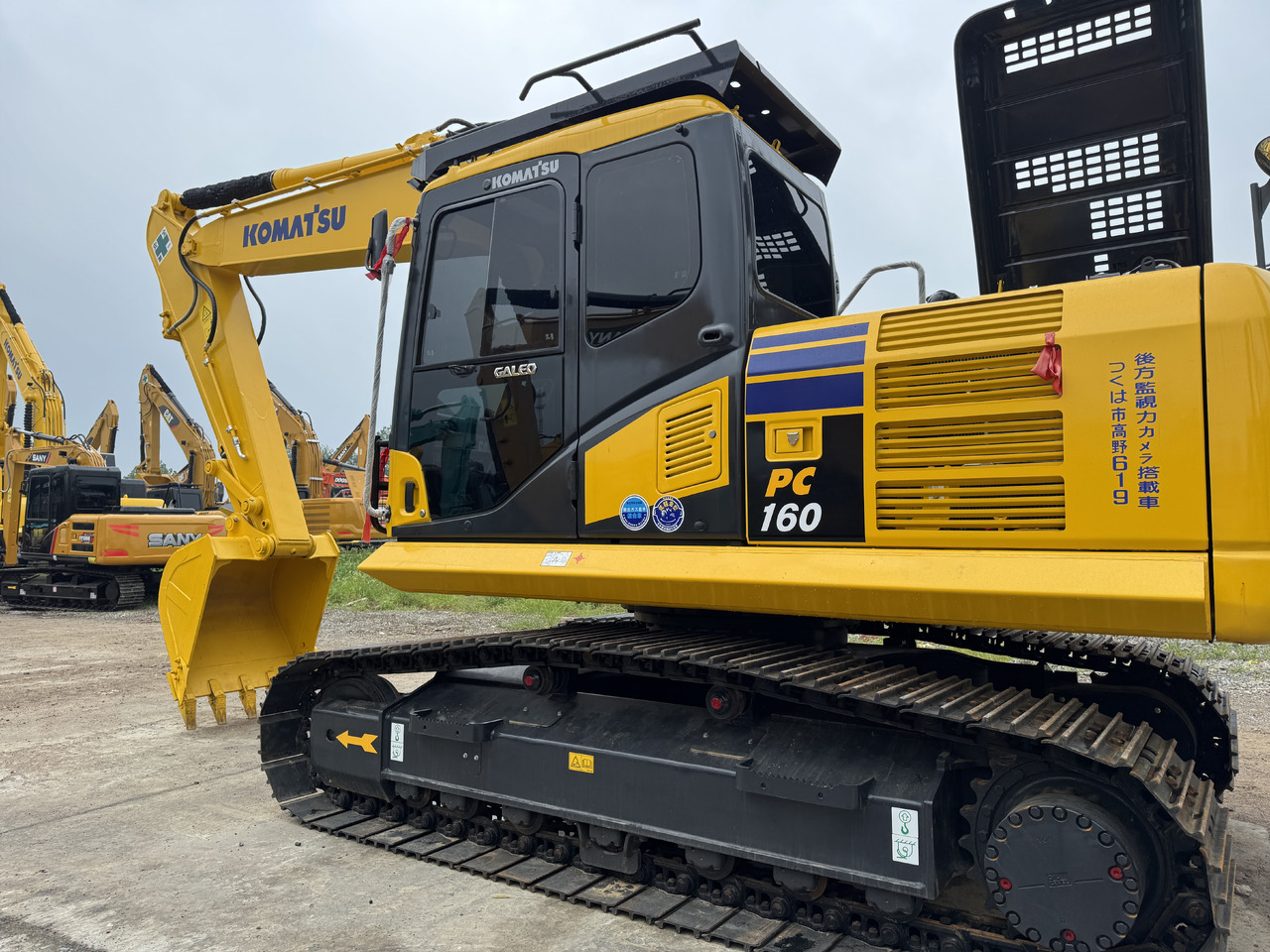 KOMATSU PC160 - Escavadora de rastos: foto 1 KOMATSU PC160 - Escavadora de rastos: foto 1