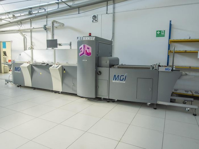 MGI JETvarnish 3D - Máquina de construção: foto 5 MGI JETvarnish 3D - Máquina de construção: foto 5