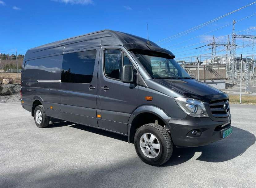 2018 Mercedes-Benz Sprinter 4x4 EU-GODKJENT - Furgão: foto 3 2018 Mercedes-Benz Sprinter 4x4 EU-GODKJENT - Furgão: foto 3