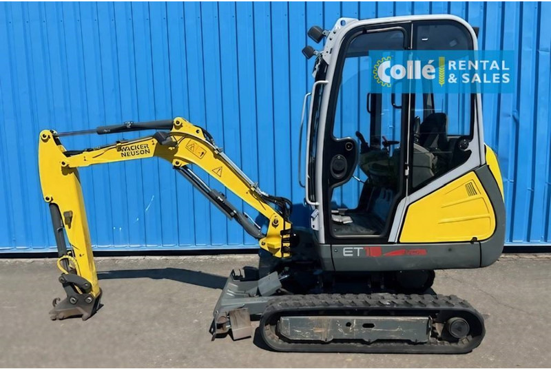 WACKER NEUSON ET 18 | 2018 - Escavadora de rastos: foto 3 WACKER NEUSON ET 18 | 2018 - Escavadora de rastos: foto 3