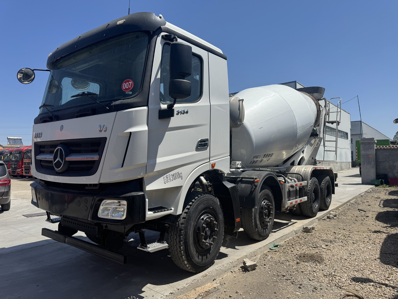 BEIFANG MERCEDES-BENZ - Caminhão betoneira: foto 4 BEIFANG MERCEDES-BENZ - Caminhão betoneira: foto 4