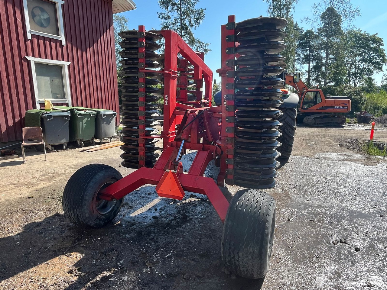 He-Va hydraulisesti nouseva lautasmuokkain, 2005, Sipoo - Grades de discos: foto 4 He-Va hydraulisesti nouseva lautasmuokkain, 2005, Sipoo - Grades de discos: foto 4