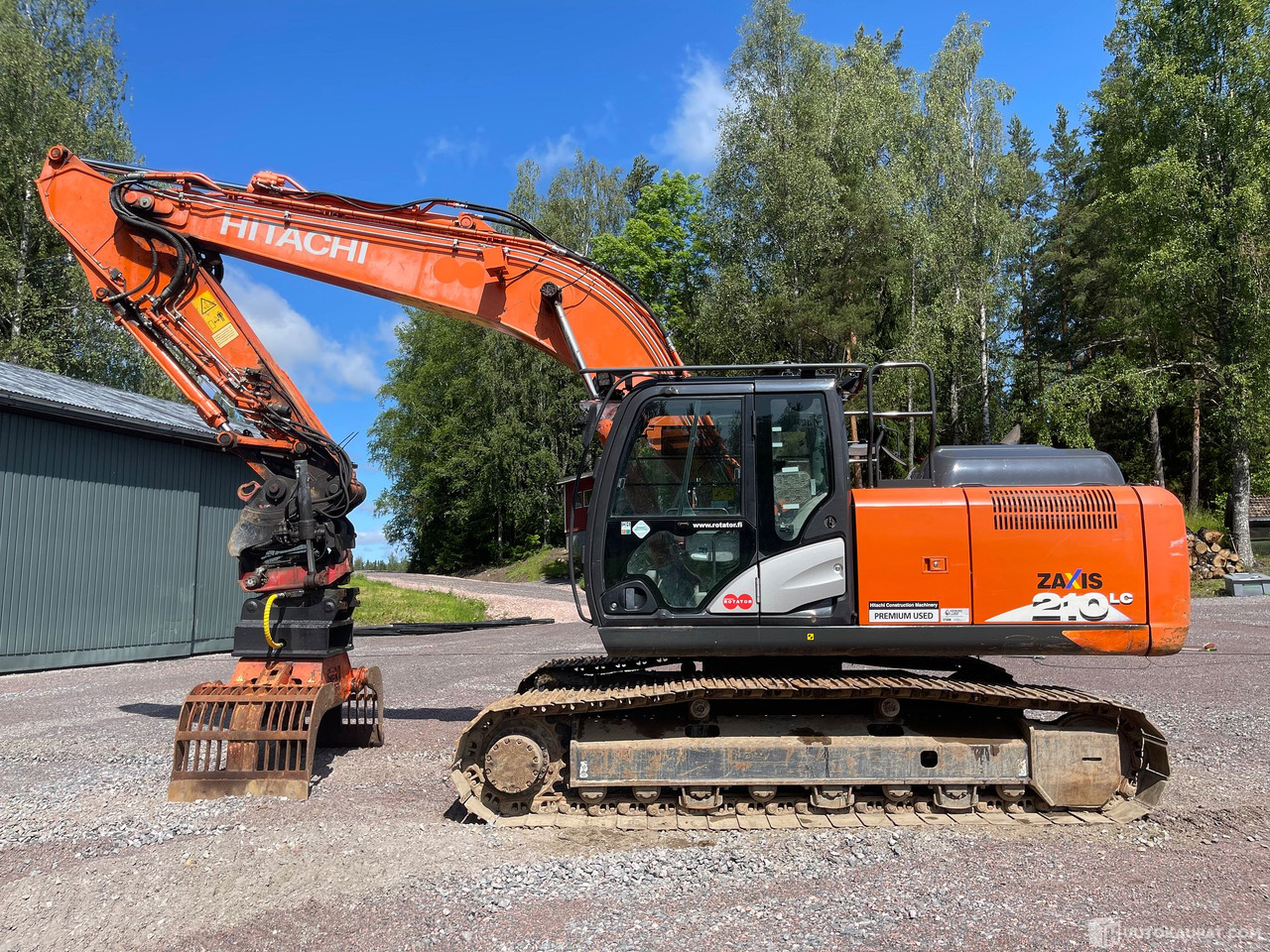 Hitachi ZX 210 LC-6, telakaivinkone, 2017, Lohja - Escavadora de rastos: foto 1 Hitachi ZX 210 LC-6, telakaivinkone, 2017, Lohja - Escavadora de rastos: foto 1