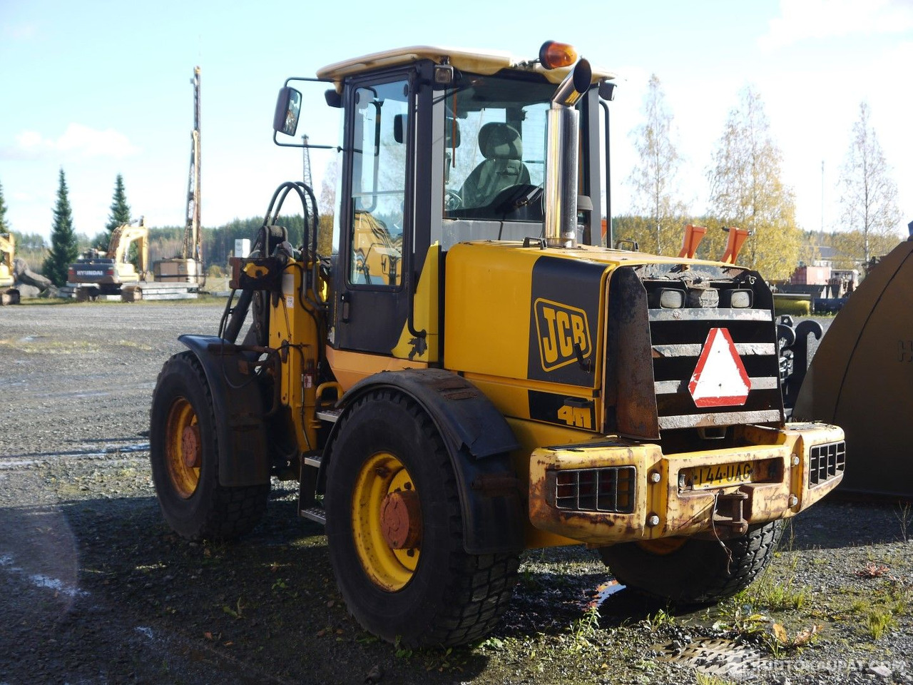 JCB 411, 2011 Pyöräkuormaaja, Humppila - Carregadeira de rodas: foto 3 JCB 411, 2011 Pyöräkuormaaja, Humppila - Carregadeira de rodas: foto 3