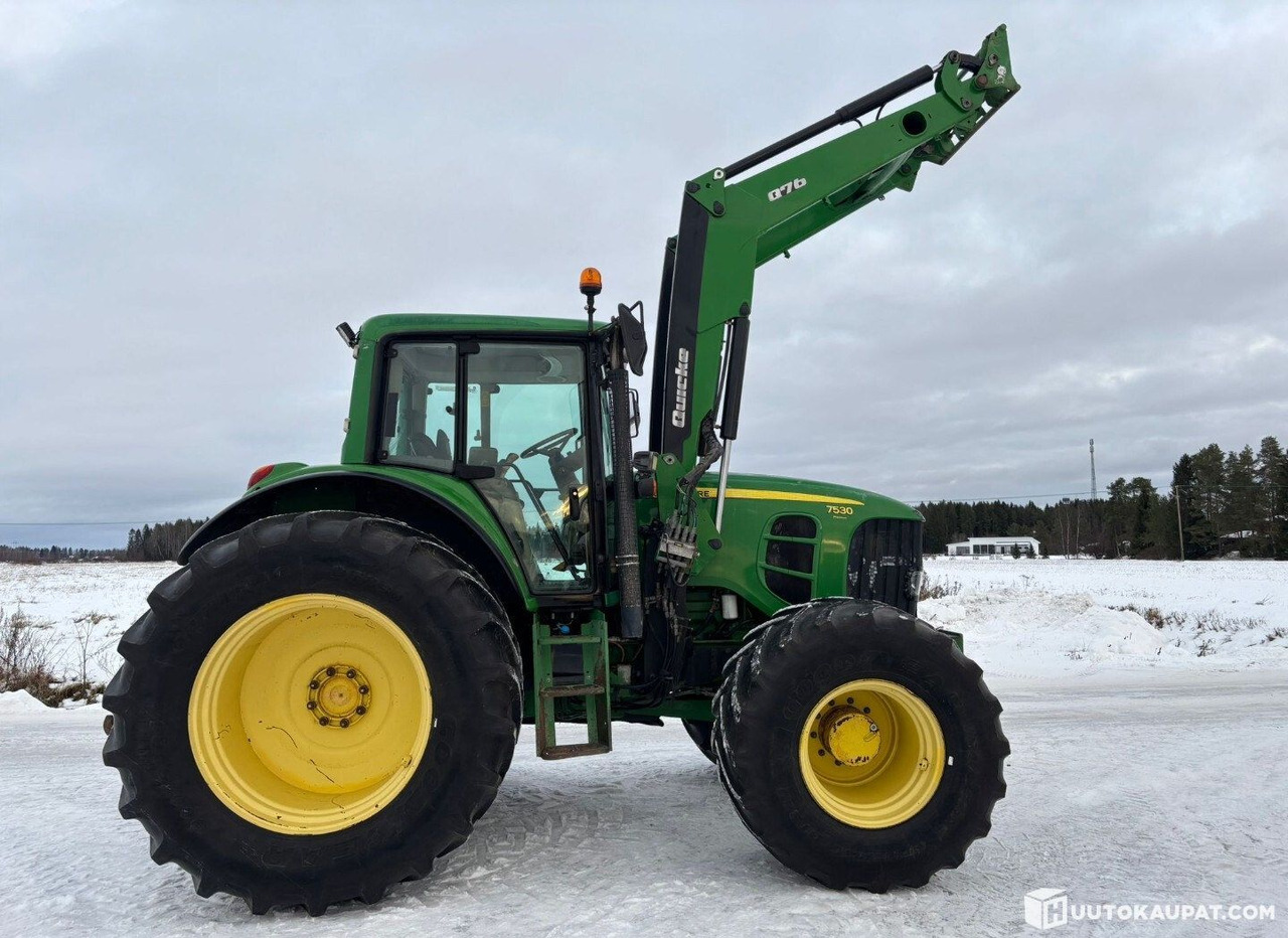John Deere 7530 Premium with large tyres, 2007 tractor, Ylivieska - Trator: foto 4 John Deere 7530 Premium with large tyres, 2007 tractor, Ylivieska - Trator: foto 4