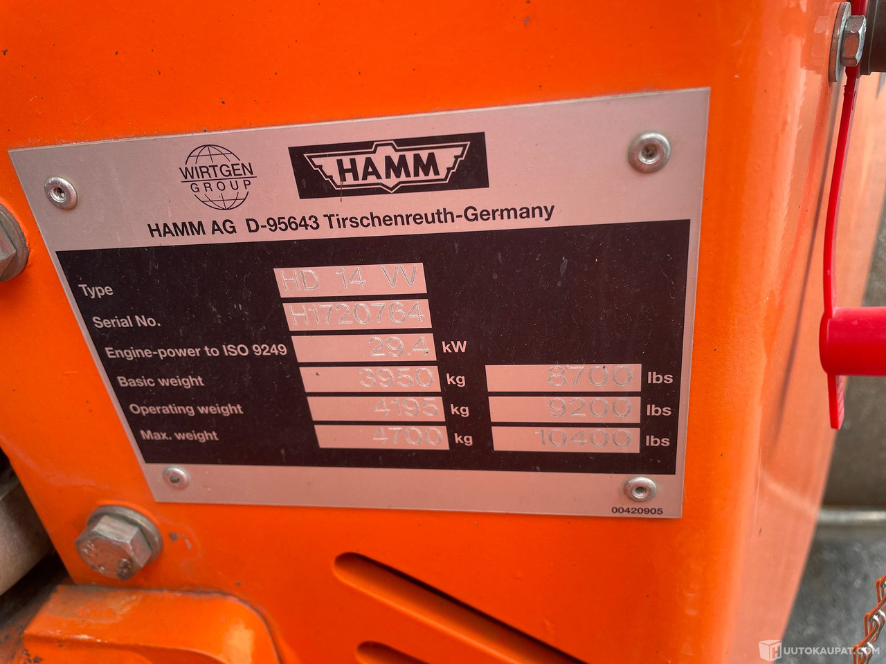 Hamm HD 14, 2008 jyrä, Nokia - Máquina de construção: foto 4 Hamm HD 14, 2008 jyrä, Nokia - Máquina de construção: foto 4