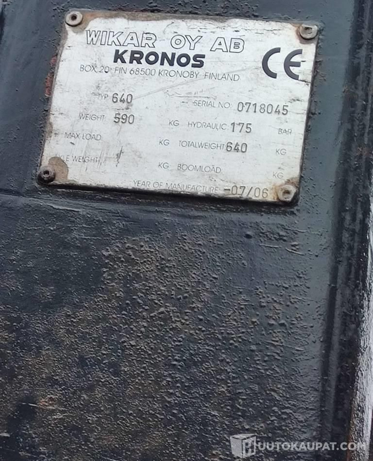 Máquina de construção Huddig 1260 C Kronos, 2014, 9 000 h Traktorikuormaaja, Kerava: foto 11